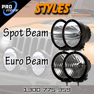 DR9000 HID Spot Lights Style